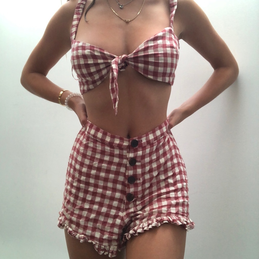 Checkered Capulet Set❤️